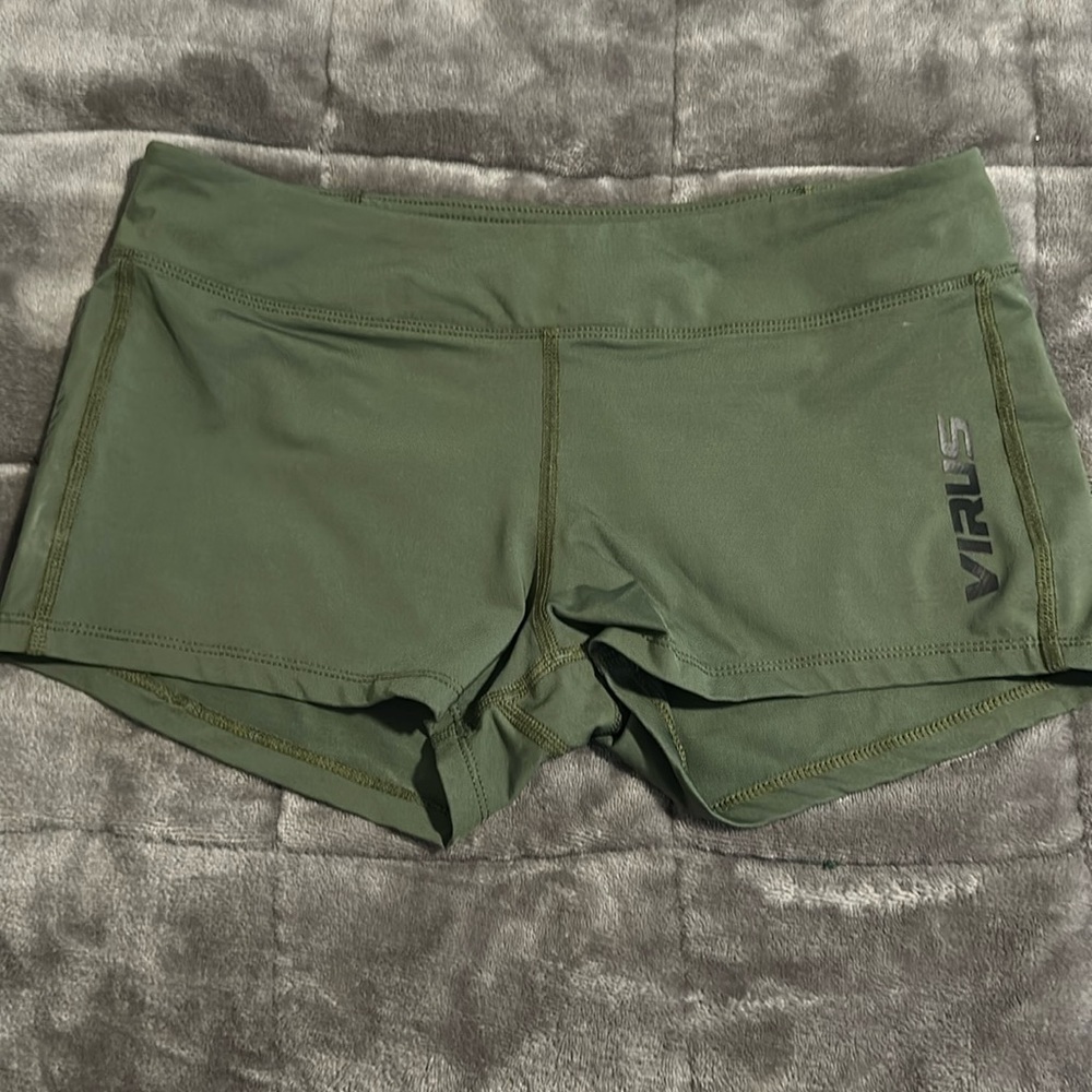 Virus booty shorts